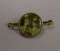 Commemorative King George V and Queen Mary Coronation Portrait Lapel Pin