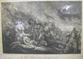 Quartersawn Oak Framed Print The Battle at Bunker Hill Near Boston