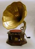 Horn Phonograph Replica