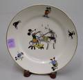 Mickey Mouse China Transfer Decorated Plate