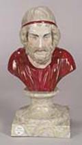 Staffordshire Earthenware Bust
