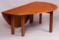Georgianstyle Fruitwood Veneered Dropleaf Hunt Table