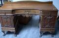 Baroquestyle Walnut Veneer Dressing Table
