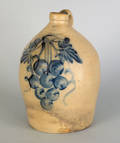 Pennsylvania stoneware jug 19th c