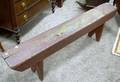 Country Painted Wooden Bucket Bench