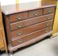 Chippendalestyle Mahogany Bureau