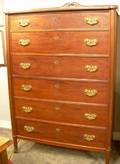Edwardian Mahogany SixDrawer Tall Chest
