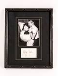 Zsa Zsa Gabor Framed Photograph  Autograph