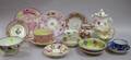 Twenty Pieces of English Decorated Staffordshire Tableware