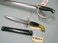 Military Sword and an Italian Sheathed Dagger