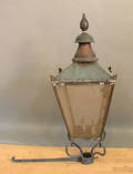 Copper street lantern