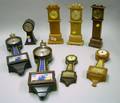 Lot of Eight Assorted Miniature Wall and Novelty Clocks