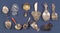 Nine Silver Tea Caddy Spoons