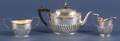 Assembled Victorian Silver Three Piece Tete a Tete Tea Service