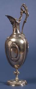 Victorian Silver Claret Jug