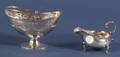 Two Victorian Georgianstyle Silver Tablewares