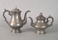 New York pewter coffee pot ca 1830