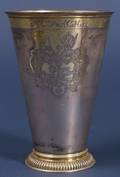 RussoEuropean Parcel Gilt Silver Beaker