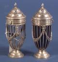 Pair of Edward VII Silver Sugar Shakers