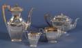 Four Piece Victorian Georgianstyle Tea and Coffee Service