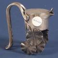 Faberge Silver Claret Jug Neck Mount