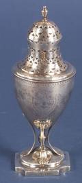 Late 18th Century Continental Silver Muffineer