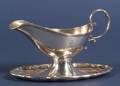 AustroHungarian Silver Sauce Boat