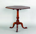 New England mahogany tea table late 18th c