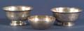 Three American Sterling Side Bowls