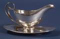Karl F Leinonen  Son Sterling Arts and Crafts Gravy Boat and Undertray