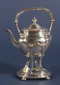 Arthur Stone Sterling Kettle on Stand