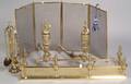 Group of Brass Fireplace Accoutrements