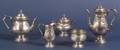 Five Piece Towle Sterling King Richard Tea and Coffee Service