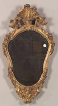 Louis XVI Giltwood Mirror