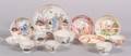 Group of Chinoiserie Decorated English Earthenware Teawares