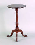 Pennsylvania mahogany candlestand ca 1795