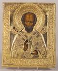 Russian Icon of St Nicholas the Miracle Worker