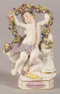 Meissen Porcelain Motto Figure