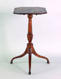 Federal mahogany candlestand ca 1805