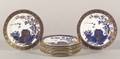 Eleven Adderleys Bone China Chinoiserie Dinner Plates