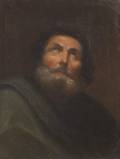 Italian School 17th Century Style Portrait of a Bearded Saint