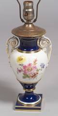 Meissen Porcelain Urnform Lamp Base