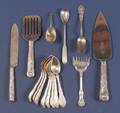 Fifteen Sterling Flatware Items
