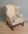 Chippendale style easy chair