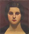 American School 20th Century Head of a Woman