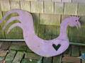 Painted Cut Sheet Metal Rooster
