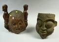 Two African Helmet Masks