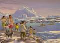 Nori Peter Canadian 20th Century Returning Home Eastern Arctic