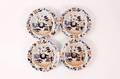 Set of 4 Masons Ironstone Imari Patterned Bowls