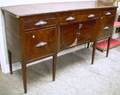 Federal Inlaid Mahogany and Mahogany Veneer Sideboard